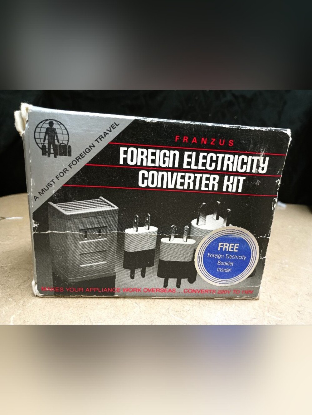 Foreign Electricity Converter Kit - Black